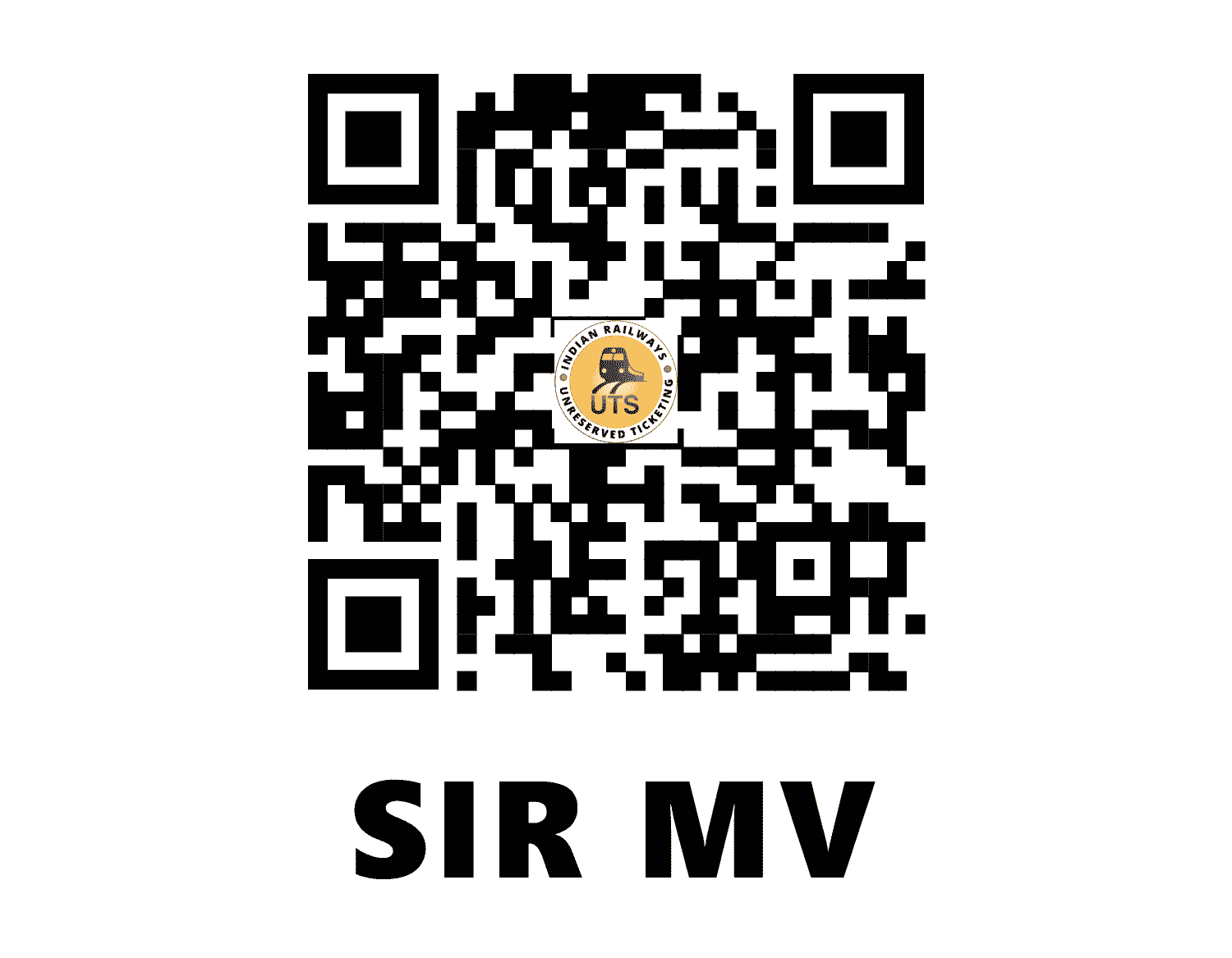 UTS QR Code for Sir MV - SMVB